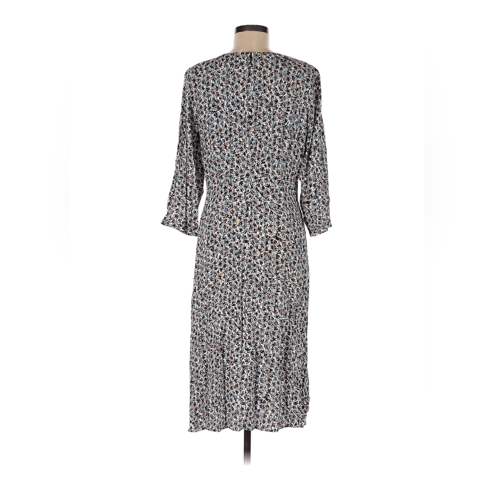Ann Taylor Loft Floral Dress with Slit - Picture 3 of 4